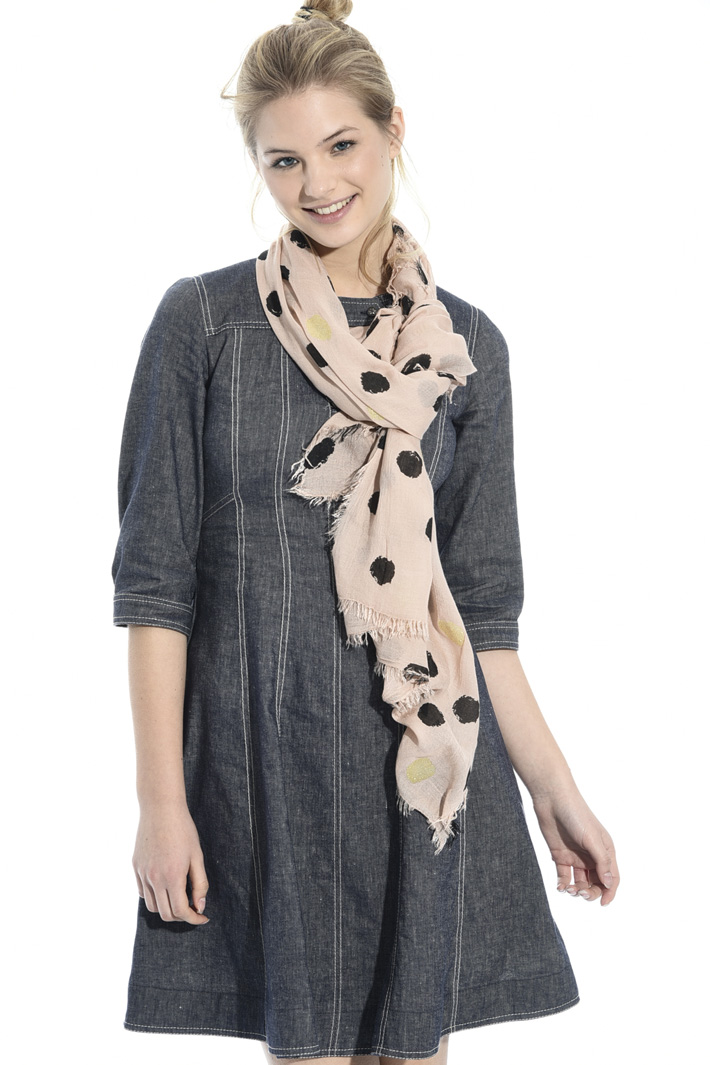 Lurex polka-dot scarf Intrend Lurex polka-dot scarf Intrend