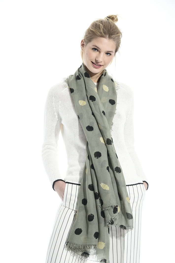 Lurex polka-dot scarf Intrend Lurex polka-dot scarf Intrend