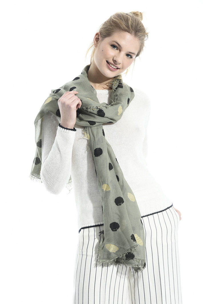 Lurex polka-dot scarf Intrend Lurex polka-dot scarf Intrend