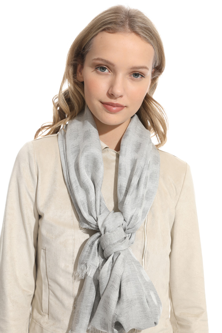 Sciarpa jacquard misto viscosa Intrend Sciarpa jacquard misto viscosa Intrend