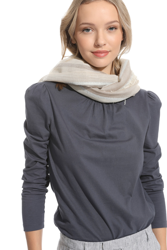 Light striped scarf Intrend Light striped scarf Intrend