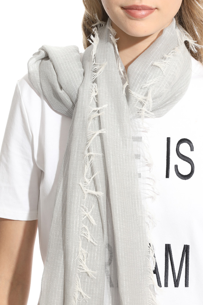 Stola con righe lurex Intrend Stola con righe lurex Intrend