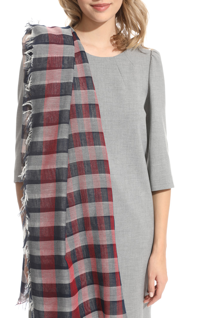 Checked scarf Intrend Checked scarf Intrend