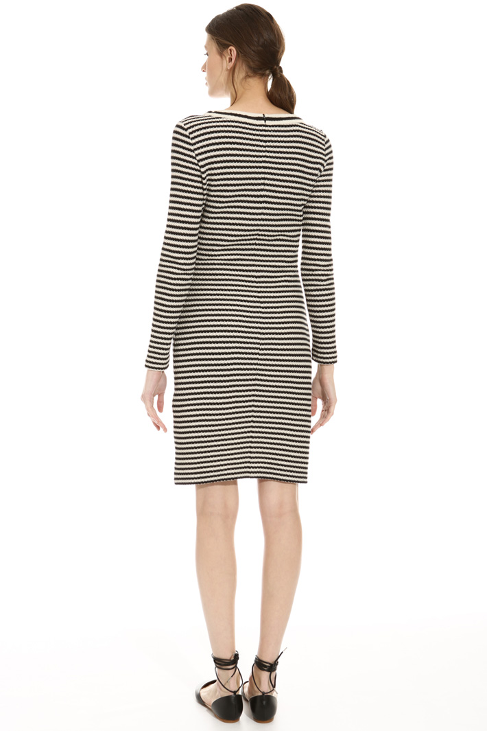Jacquard knit dress Intrend Jacquard knit dress Intrend