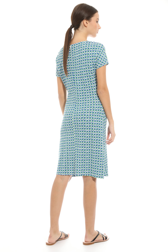 Printed jersey dress Intrend Printed jersey dress Intrend