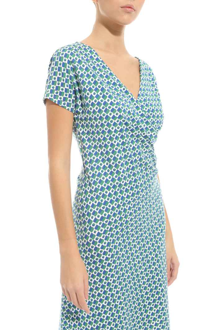 Printed jersey dress Intrend Printed jersey dress Intrend