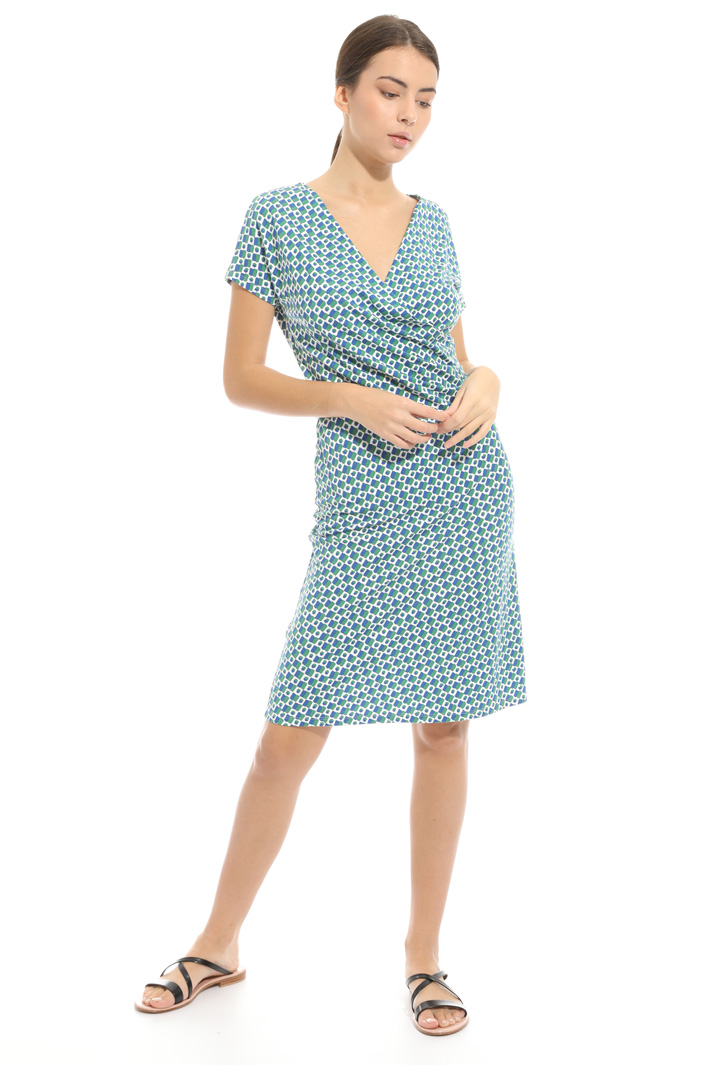 Printed jersey dress Intrend Printed jersey dress Intrend