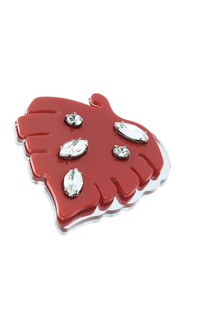 Spilla in resina con strass Intrend Spilla in resina con strass Intrend