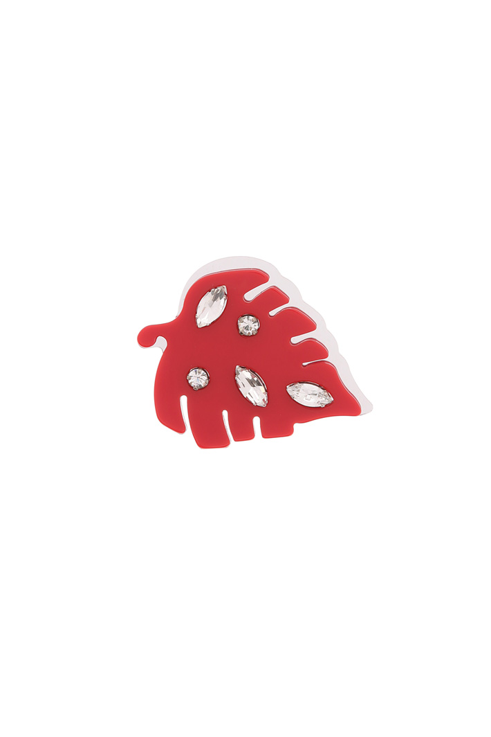Spilla in resina con strass Intrend Spilla in resina con strass Intrend