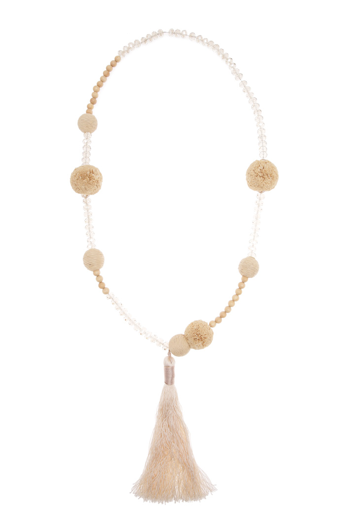 Collana con pom pon Intrend Collana con pom pon Intrend