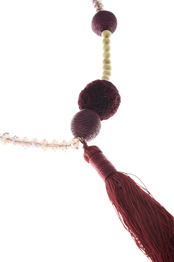 Collana con pom pon Intrend Collana con pom pon Intrend