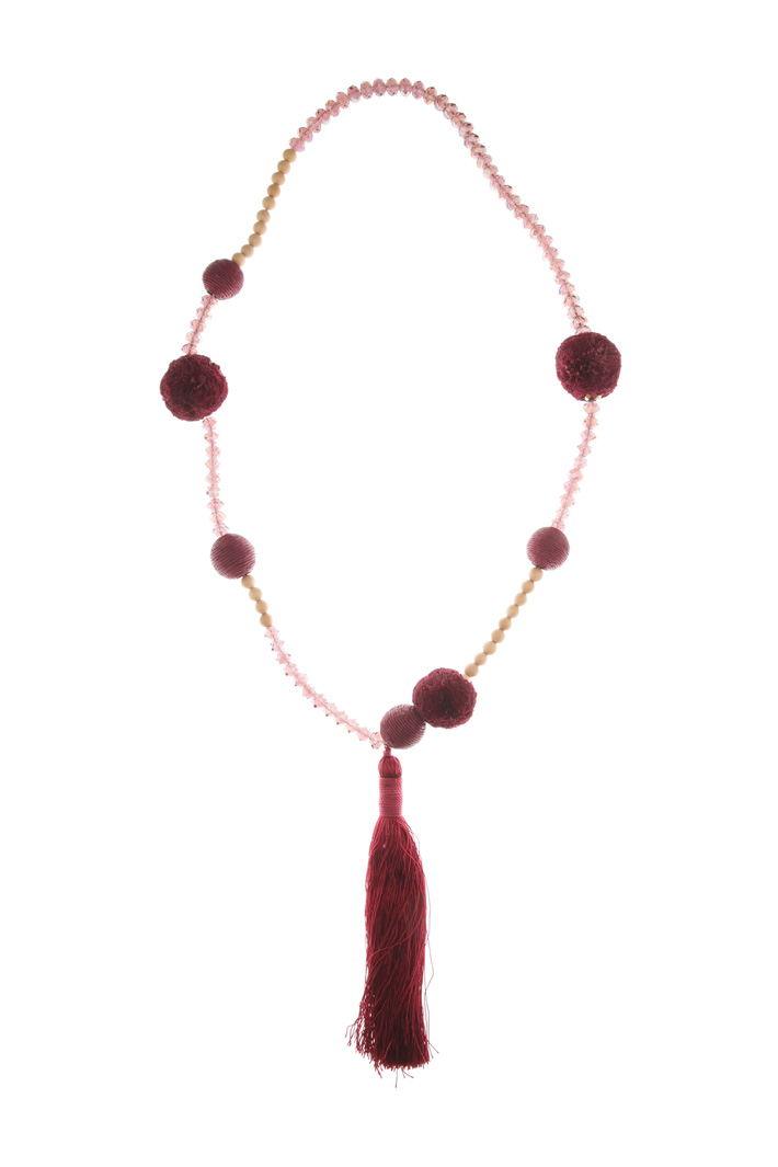 Collana con pom pon Intrend Collana con pom pon Intrend