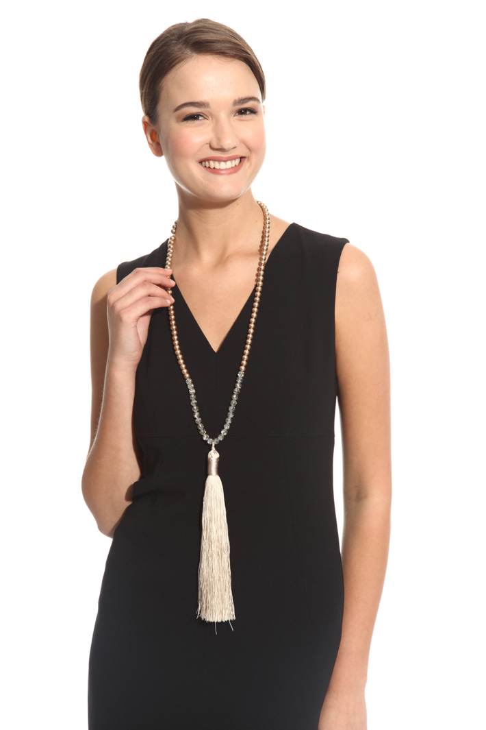 Collana con nappa pendente Intrend Collana con nappa pendente Intrend