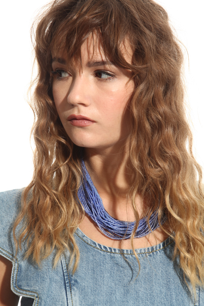 Collana girocollo multi filo Intrend Collana girocollo multi filo Intrend
