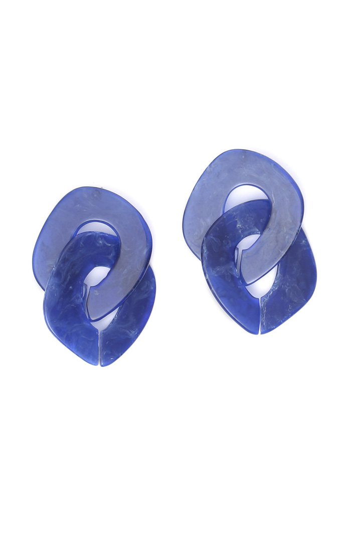 Resin drop earrings Intrend Resin drop earrings Intrend