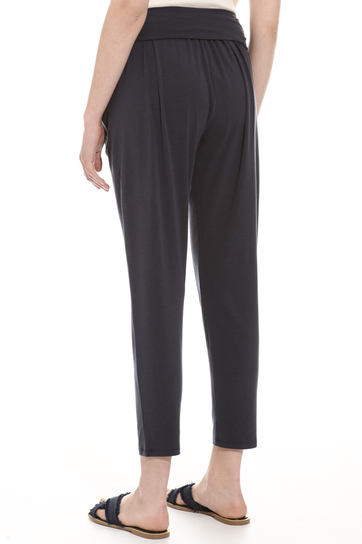Pantalone con cintone elastico Intrend Pantalone con cintone elastico Intrend