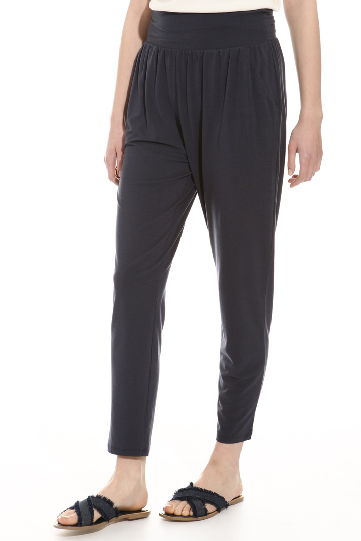 Pantalone con cintone elastico Intrend Pantalone con cintone elastico Intrend