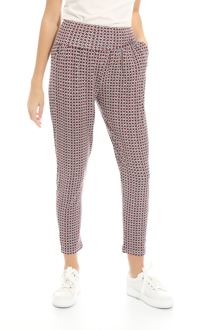 Pantalone in jersey stampato Intrend Pantalone in jersey stampato Intrend
