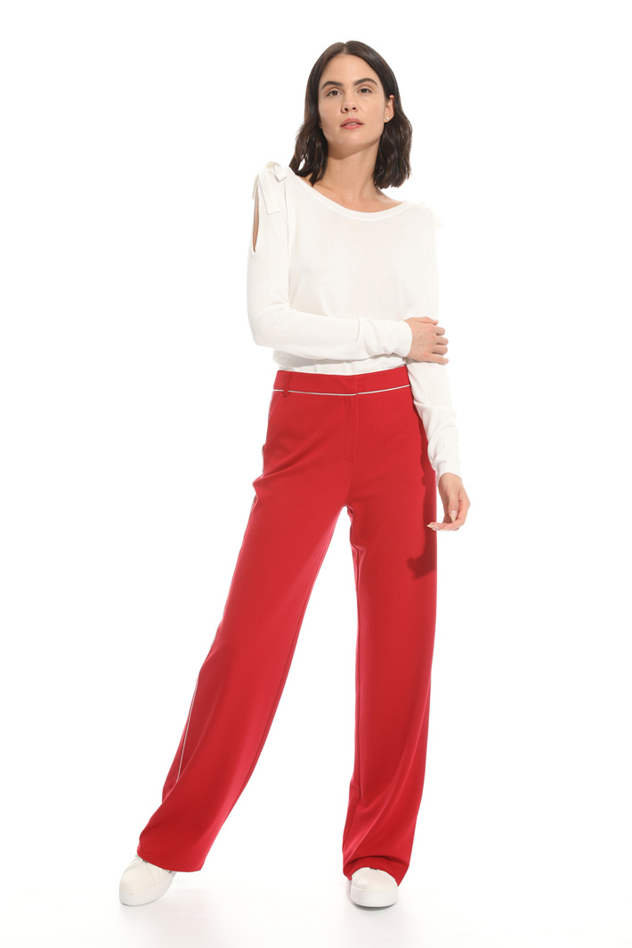 Pantalone in jersey di viscosa Intrend Pantalone in jersey di viscosa Intrend