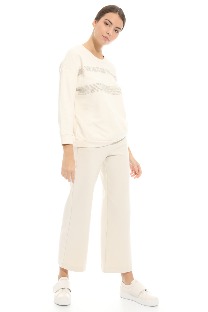 Pantalone in jersey ottoman Intrend Pantalone in jersey ottoman Intrend