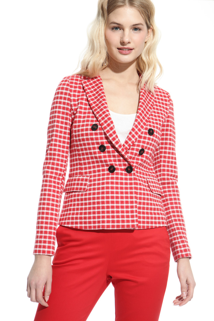 Jersey jacquard jacket Intrend Jersey jacquard jacket Intrend