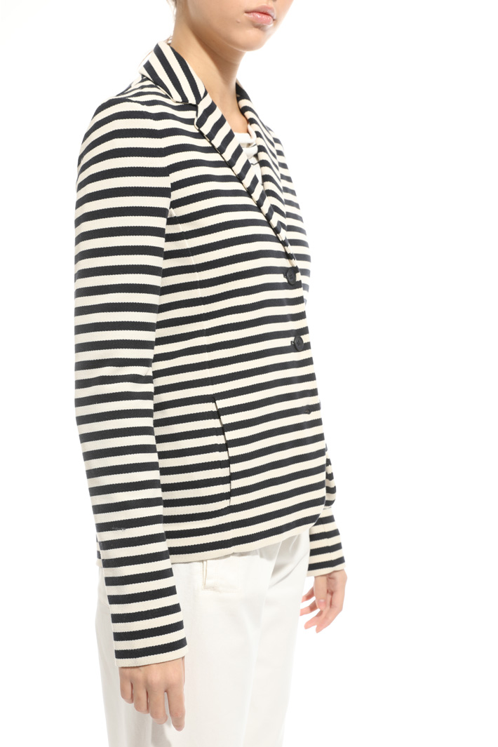 Giacca in jersey piquet Intrend Giacca in jersey piquet Intrend