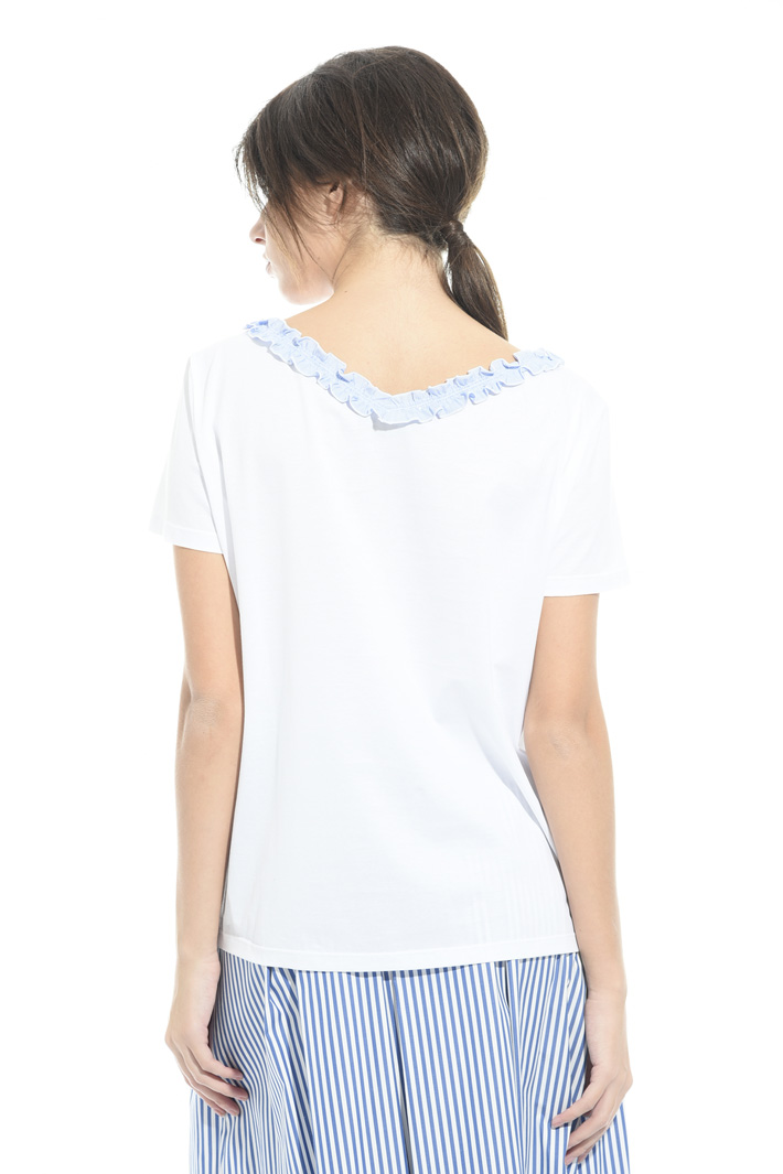 T-shirt con micro ruches Intrend T-shirt con micro ruches Intrend