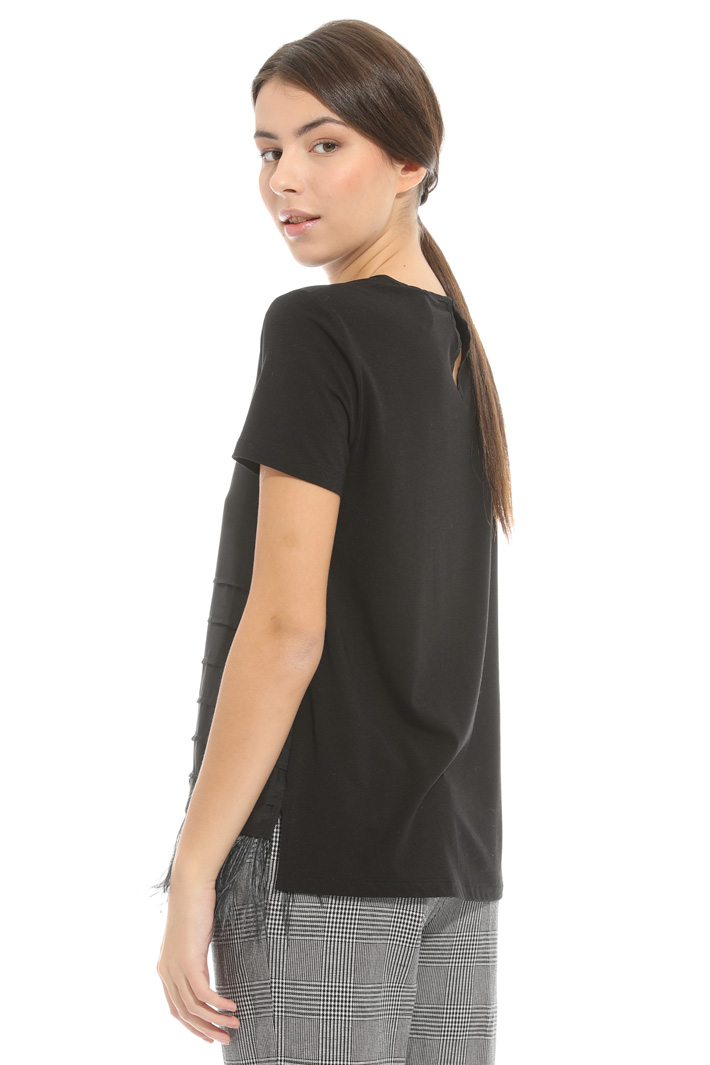Top con piume staccabili Intrend Top con piume staccabili Intrend