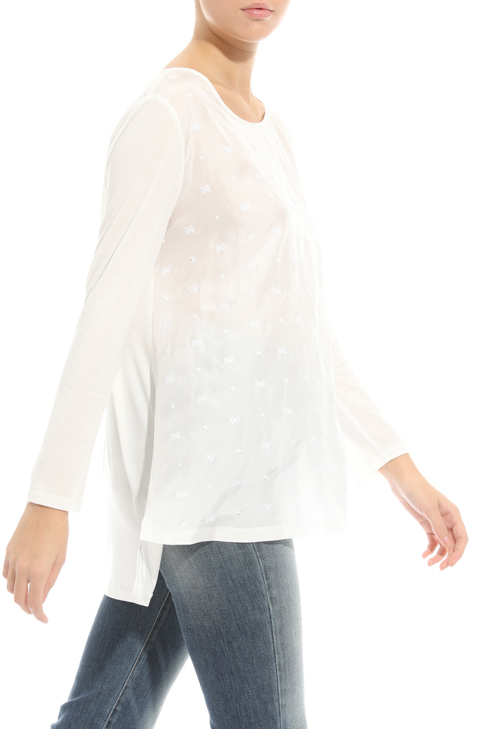Maglia con seta ricamata Intrend Maglia con seta ricamata Intrend