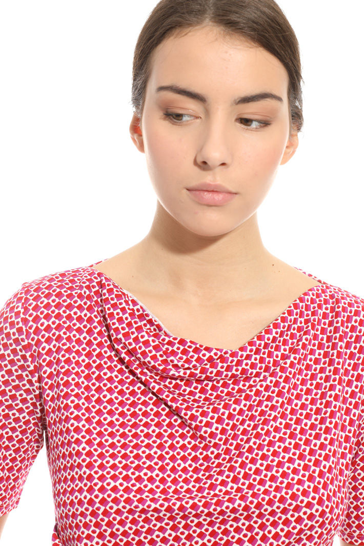 Printed jersey T-shirt Intrend Printed jersey T-shirt Intrend