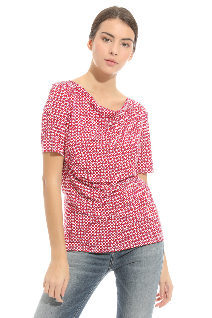 Printed jersey T-shirt Intrend Printed jersey T-shirt Intrend