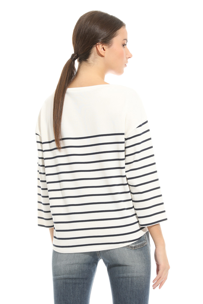 Maglia in jersey con fantasia Intrend Maglia in jersey con fantasia Intrend
