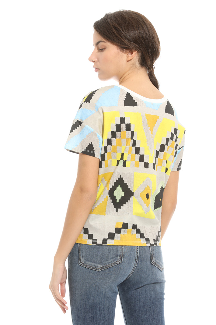 T-shirt in cotone stampato Intrend T-shirt in cotone stampato Intrend