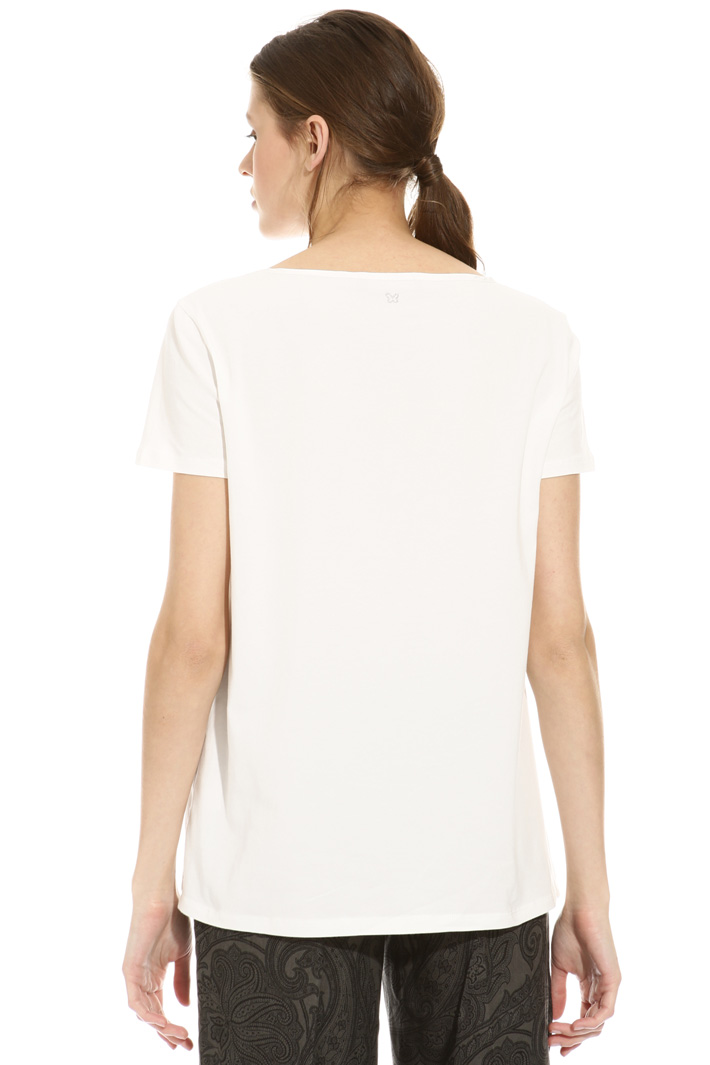 T-shirt in seta e cotone Intrend T-shirt in seta e cotone Intrend