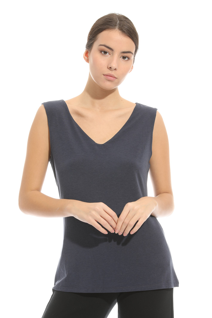 Top in jersey con scollo a V Intrend Top in jersey con scollo a V Intrend