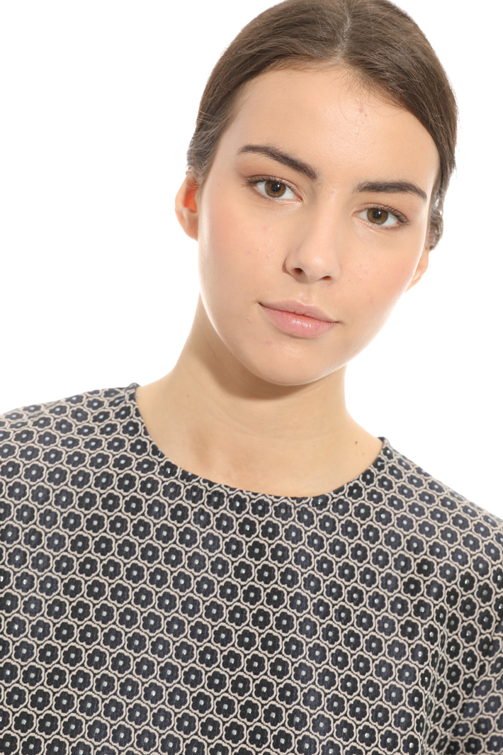 Maglia con disegno jacquard Intrend Maglia con disegno jacquard Intrend