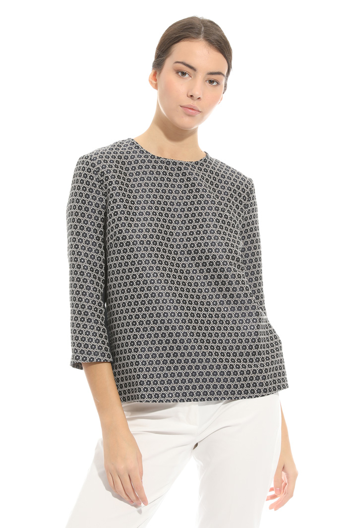 Maglia con disegno jacquard Intrend Maglia con disegno jacquard Intrend