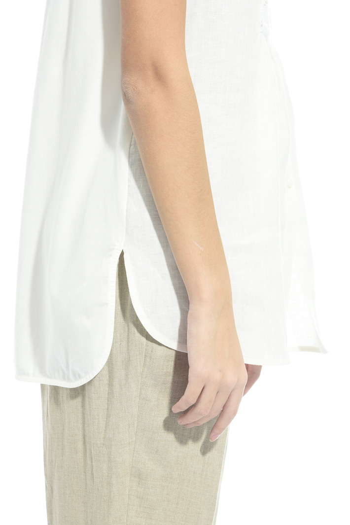 Camicia con inserti in macramé Intrend Camicia con inserti in macramé Intrend