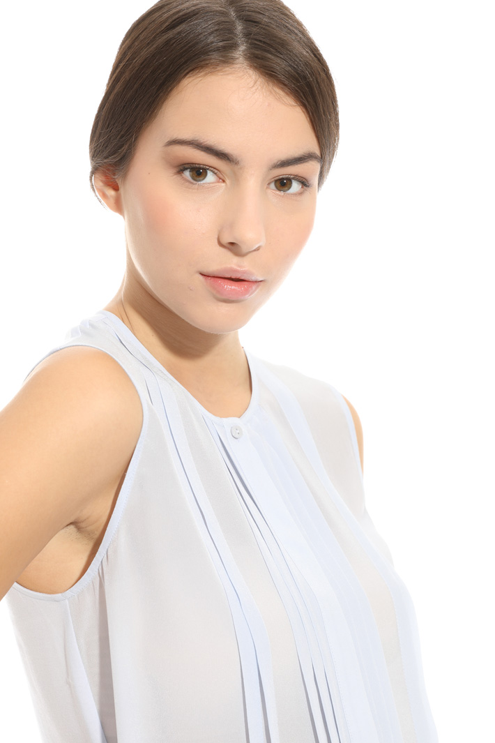 Camicia con pieghe a motivo Intrend Camicia con pieghe a motivo Intrend