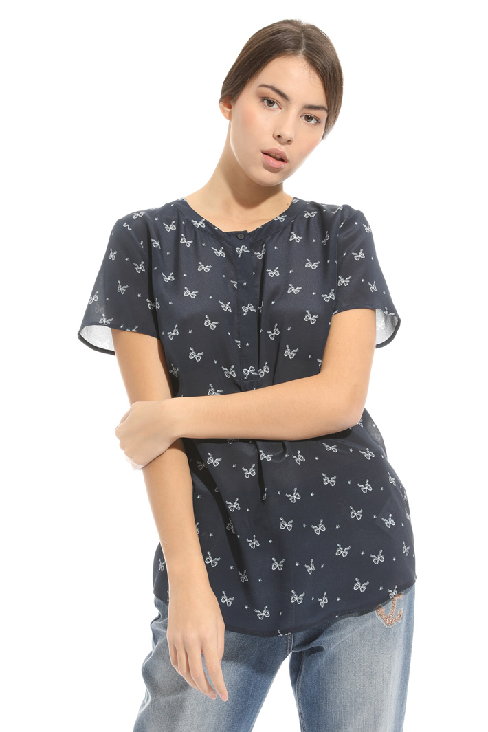 Top in mix di materiali Intrend Top in mix di materiali Intrend