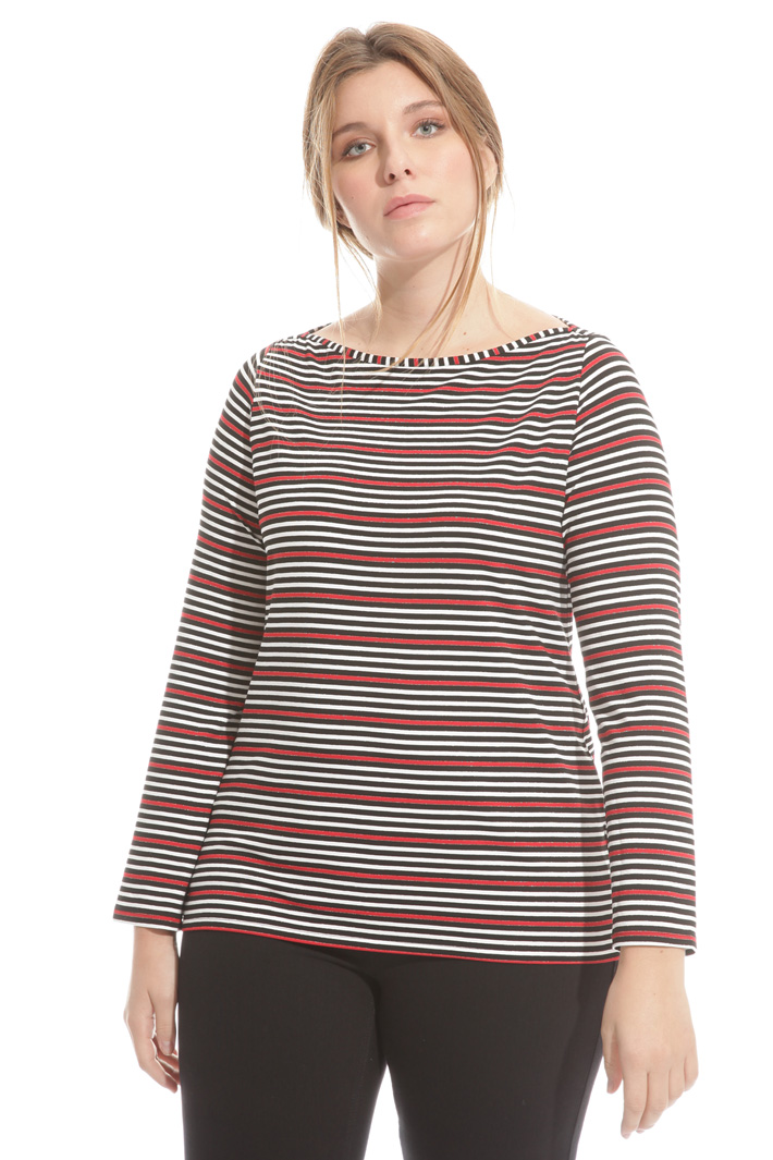 T-shirt in jersey e lurex Intrend T-shirt in jersey e lurex Intrend