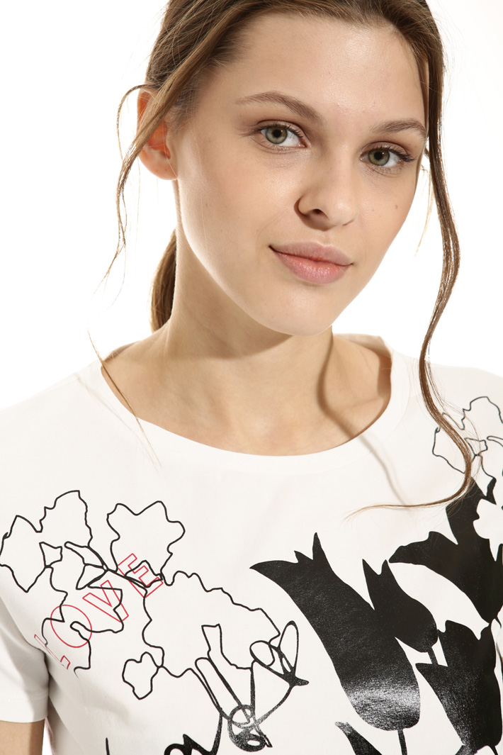 T-shirt con stampe Intrend T-shirt con stampe Intrend