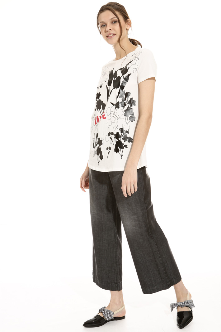 T-shirt con stampe Intrend T-shirt con stampe Intrend