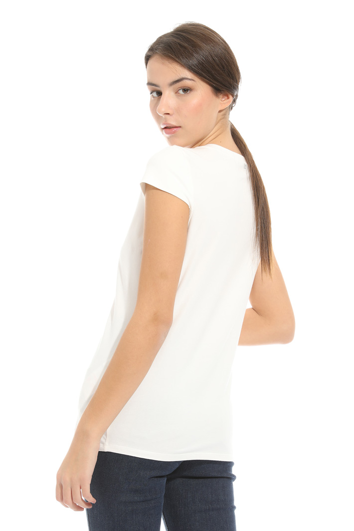 T-shirt in jersey interlock Intrend T-shirt in jersey interlock Intrend