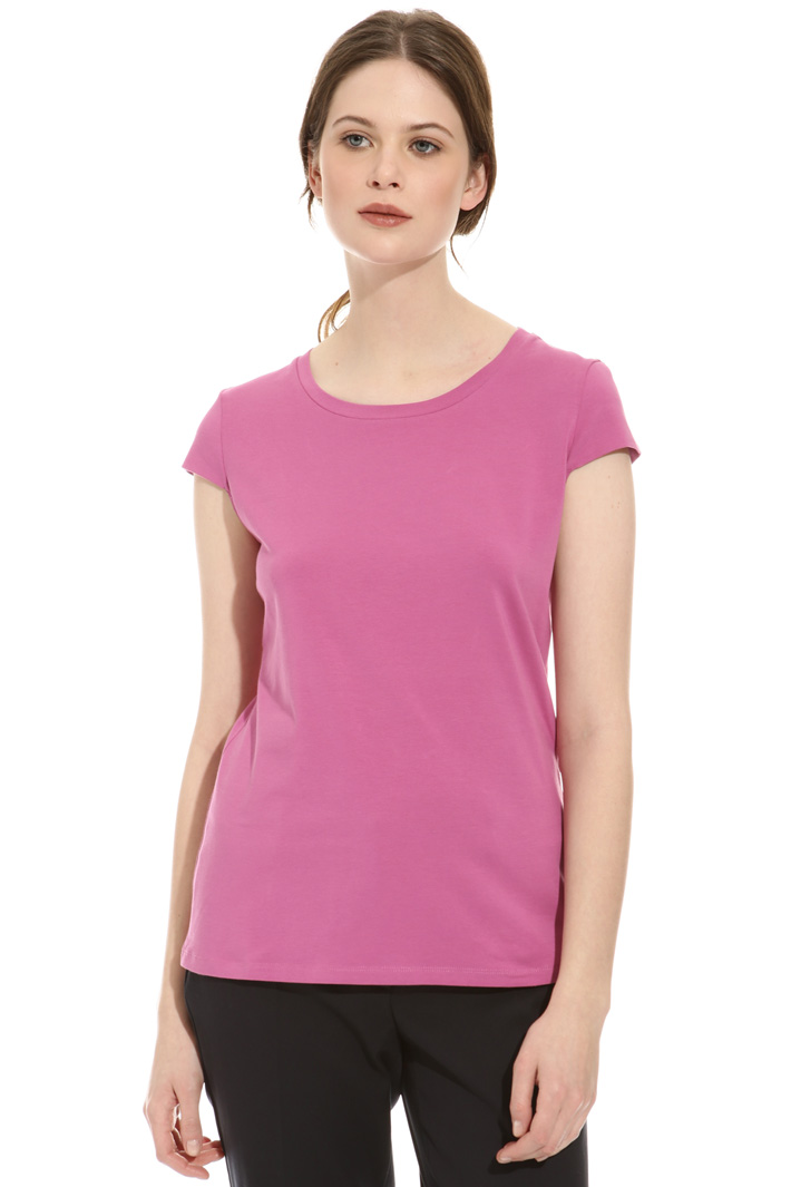 T-shirt in jersey interlock Intrend T-shirt in jersey interlock Intrend