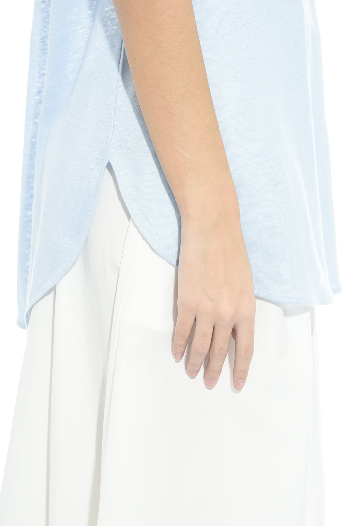 T-shirt in jersey di lino Intrend T-shirt in jersey di lino Intrend