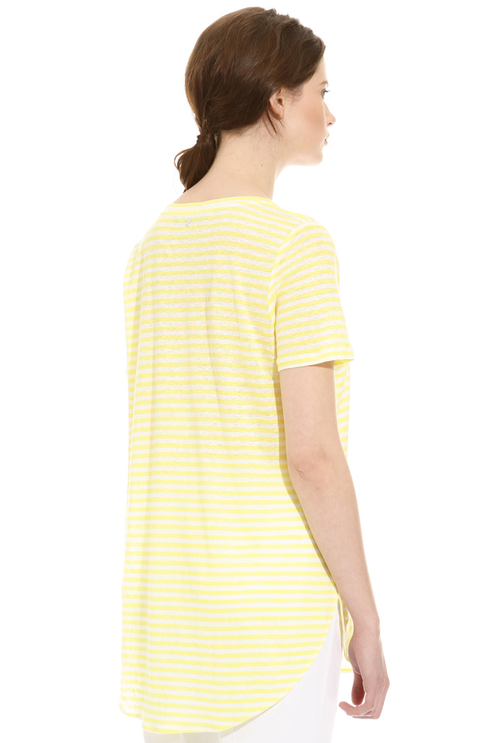 Linen jersey T-shirt Intrend Linen jersey T-shirt Intrend