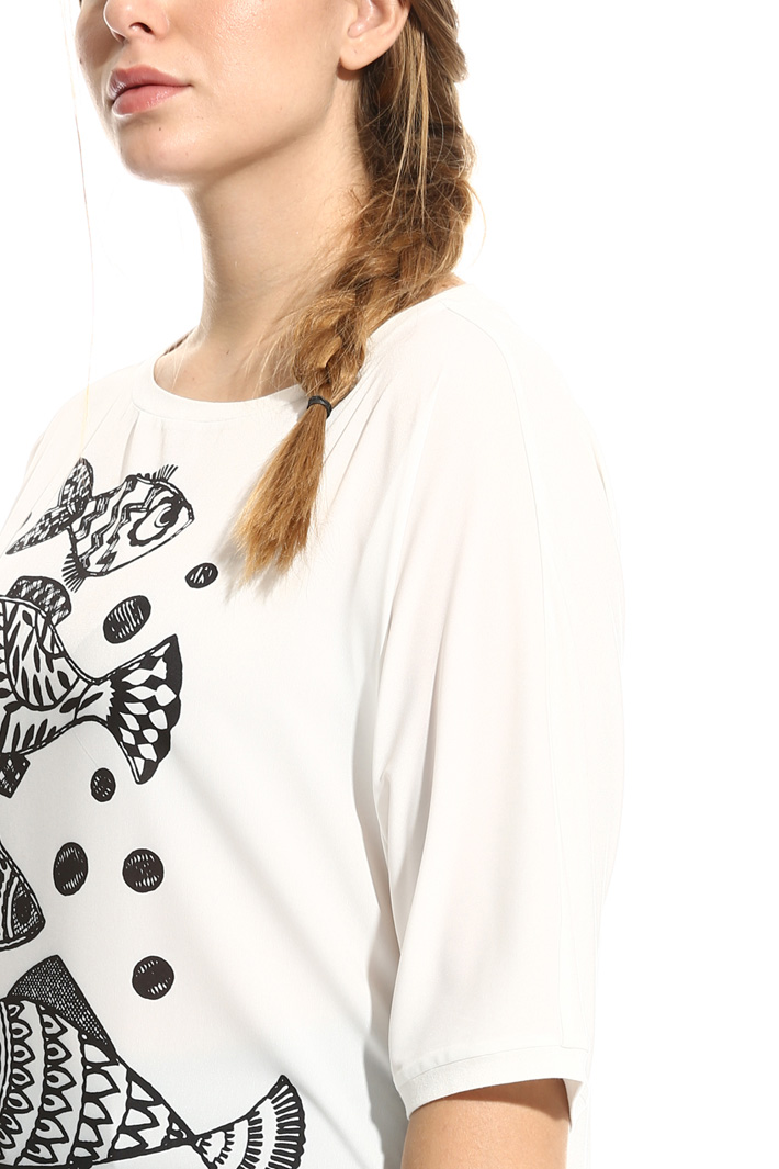 T-shirt in jersey con stampa Intrend T-shirt in jersey con stampa Intrend