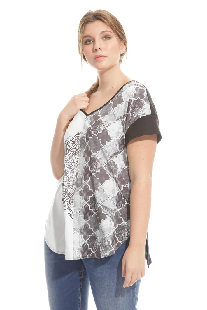 T-shirt in jersey stampato Intrend T-shirt in jersey stampato Intrend