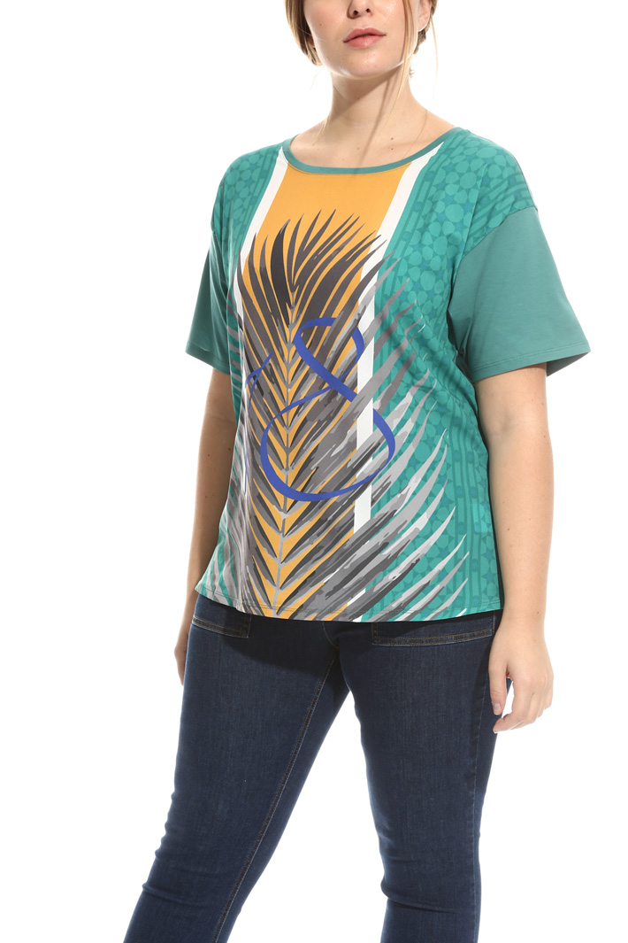 T-shirt in jersey stampata Intrend T-shirt in jersey stampata Intrend